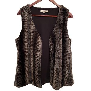 M.I.K.O. Faux Fur Vest